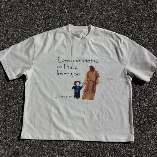 "Love One Another" White Tee